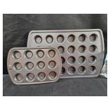 2 Mini Muffin Pans