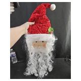 Santa Door Hanger Red Hat