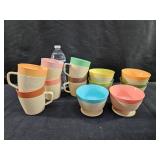 VTG Raffiaware Mugs & Bowls