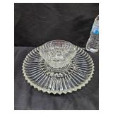 Divided Relish Plate & Bowl