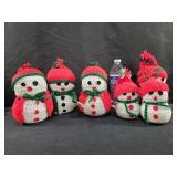 Crochet Snowman Family