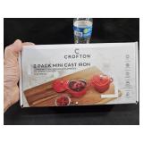 2 PK Mini Cast Iron Pans