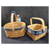 2 Let It Snow Baskets