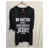 Jesus Is King Tee SZ 2XL