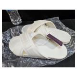 Freely Womans Slides SZ 9 WHT
