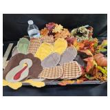 Fall Decor & Turkey Placemats/Doilies