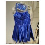 Homecoming Dress, Jewelry & Gloves SZ 6