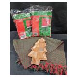Table Runner, Chair Covers & Tray