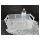 Acrylic Divided Storage Caddy