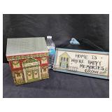 Home Decor & Cardboard Box