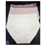 3 Pair No Show Underware SZ M