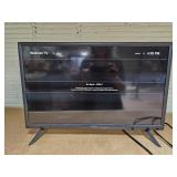 24 In Vizio TV Powered On No Remote