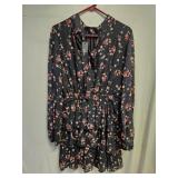 Floral Print Dress SZ XL