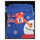 Christmas Gift Sack Snowman