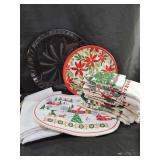 Plastic Trays, Towels Used ETC