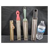 4 Vintage Candy Thermometers