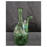 VTG Green Glass Wine Chiller