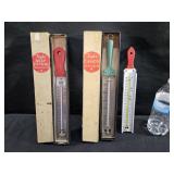 3 Vintage Candy Thermometers