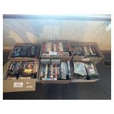 Collection of VHS and DVD Classics