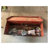 Tool Box & Assortment of tools