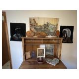 Wooden and Felt Artwork