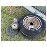 Assorted Rims and Tires