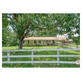 Brick Home  Bldgs.  10+/- Ac.