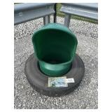 AmeriAg Mineral Feeder with tire