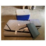 Gel Mattress, Cooler, Cushions