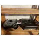 Set of Oster Electric Skillets