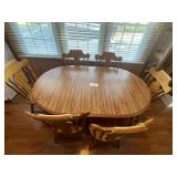 Maple Dining Table and Chairs