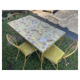 Vintage Table & 4 chairs