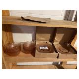 KIG Pink Glass Plates and Bowls