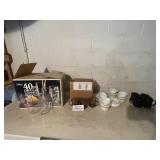 Assortment of Glasses, Mugs, Dishes