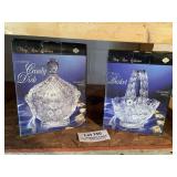 24% Lead Crystal Dish & Basket