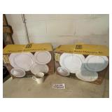 2 Boxes EHI Dinnerware Sets