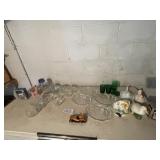 Assorted Glassware