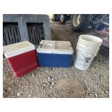 Coolers & Buckets