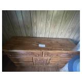 Vintage Wooden Dresser