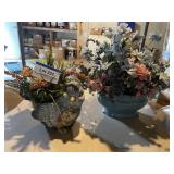 Ceramic Vases & Floral Arrangements