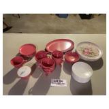 Vintage Melamine Dinner Set