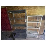 2 - Metal Shelves