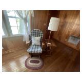 Glider Rocker, Table/Lamp