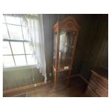 Lighted Glass Curio Cabinet