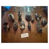 Wood & Ceramic Ducks