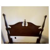 Full/Queen Mahogany Bed