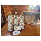 Ceramic Nativity Scene