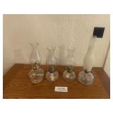 Set of 4 Oil Lamps