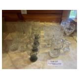 Assorted Glassware