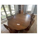 Oak Table & Chairs